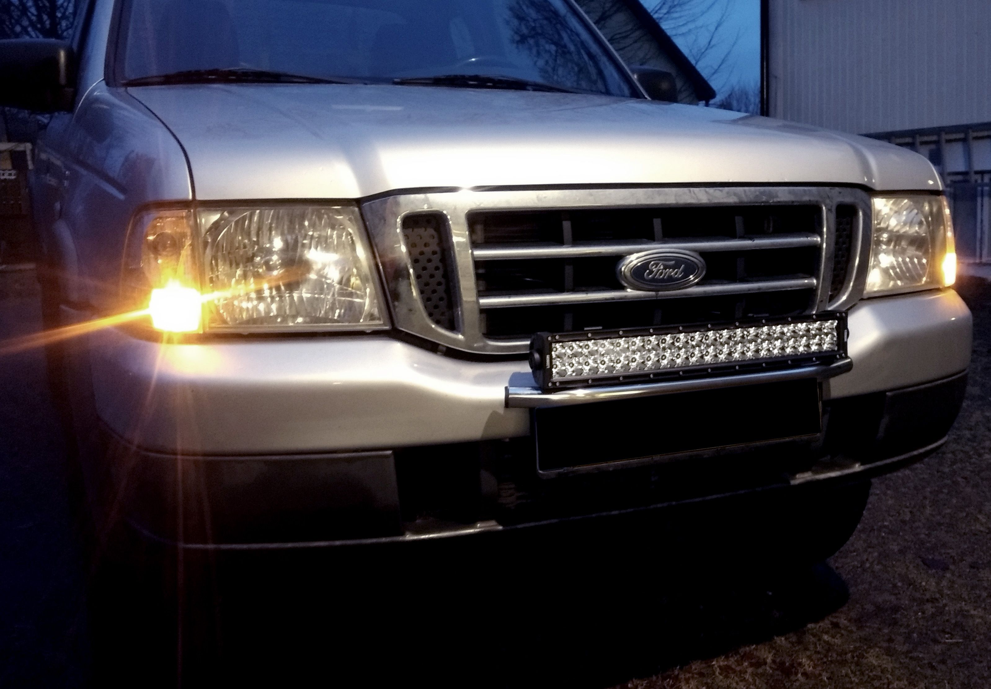 PICAA 23 Inch 480W Led Light Bar With License Number Plate Mounting